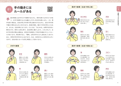 ルールやしくみを知れば、どんどん覚えられる！ 手話単語 | ナツメ社