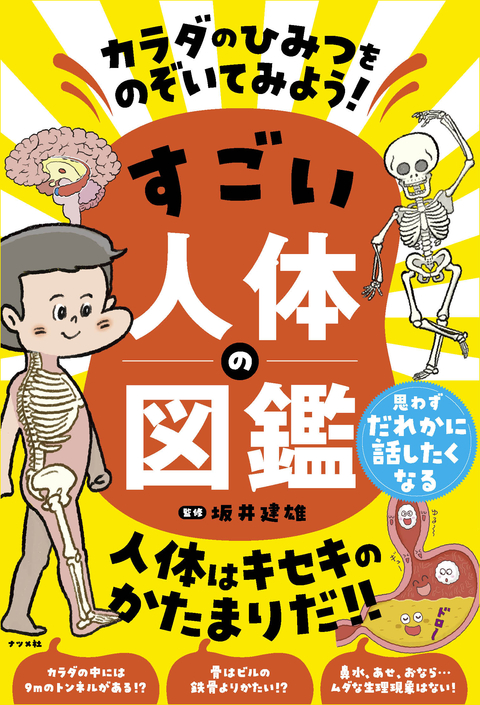 カラダのひみつをのぞいてみよう！ すごい人体の図鑑